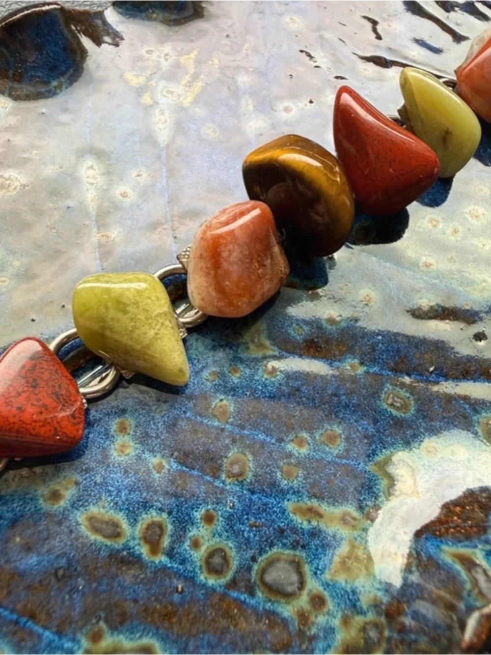 Vintage Natural Stone Bracelet